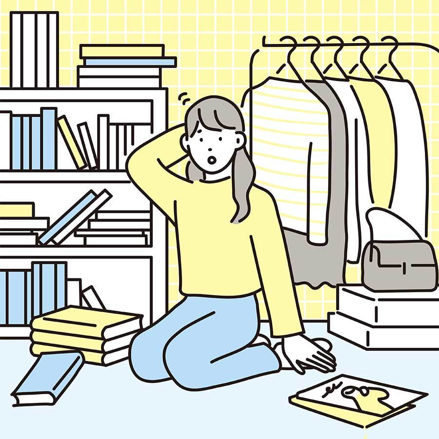 “部屋が片付けられない”はなんとかできる？タイプ別解決ヒント。