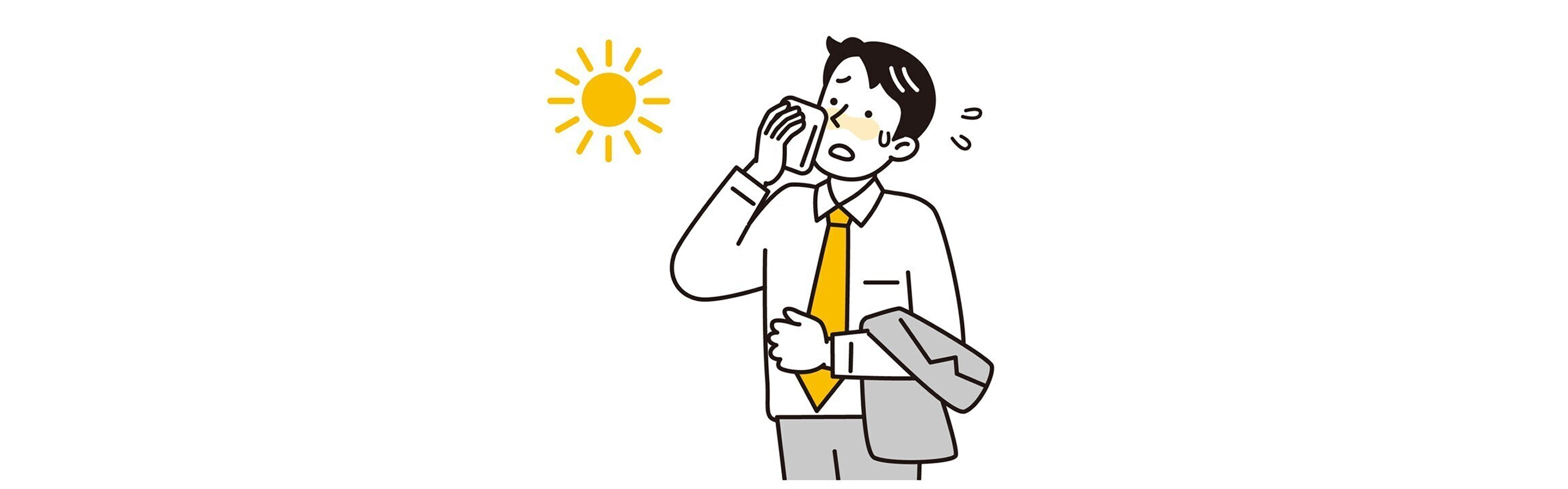 屋外で作業するときの熱中症対策を知ろう！リスクを下げるにはどうしたらいい？