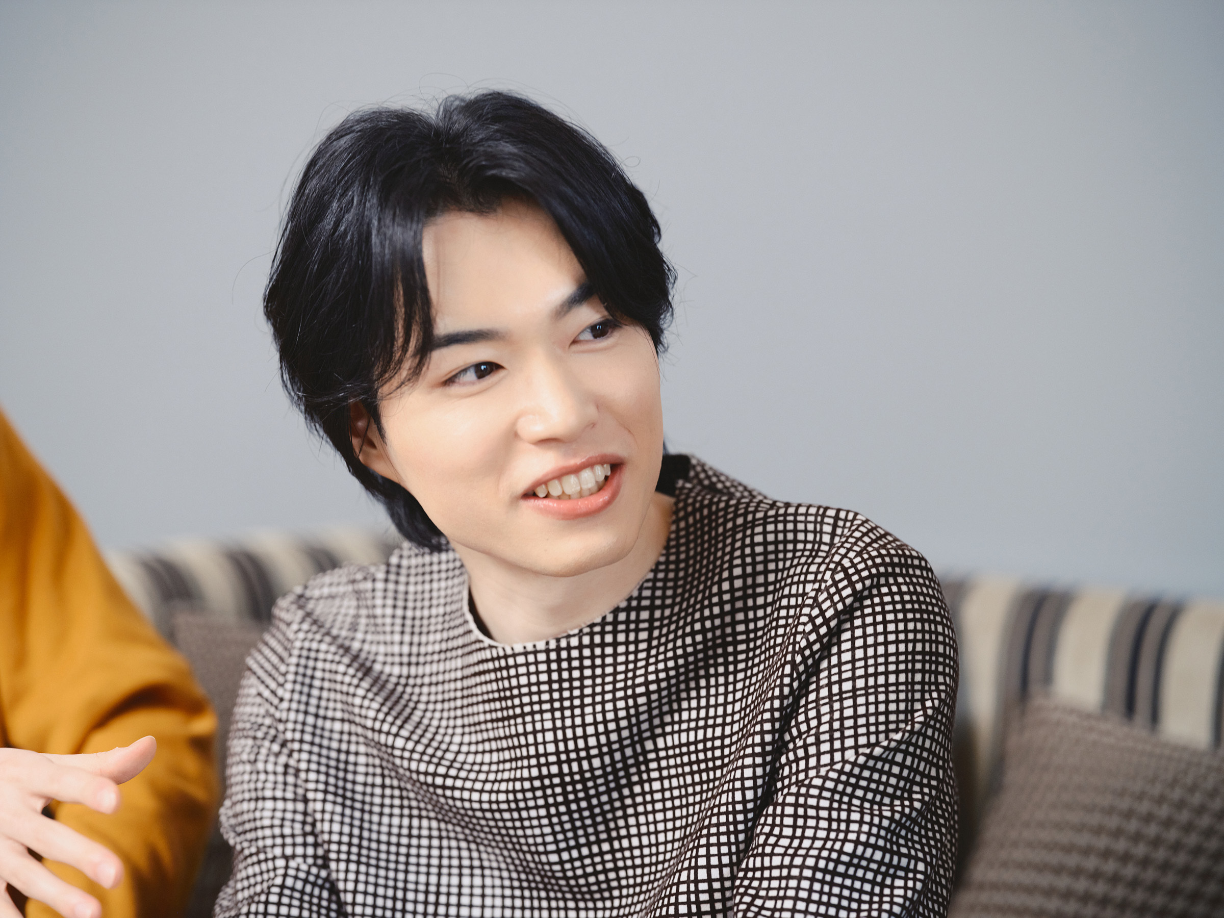 インタビューに答える福崎那由他さん