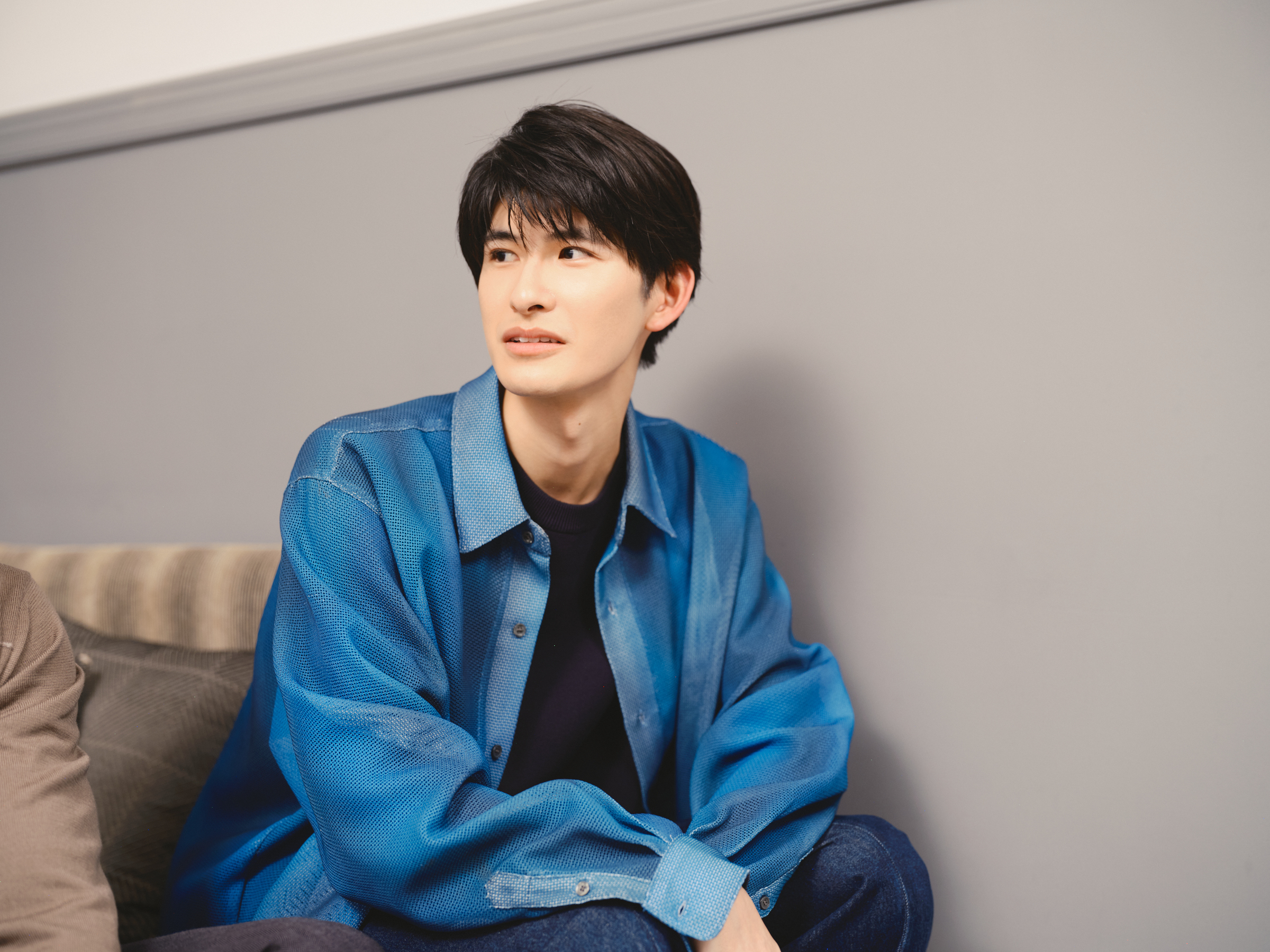 インタビューに答える徳永智加来さん