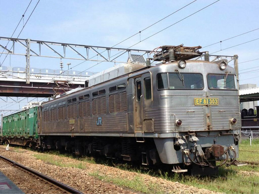 南田裕介さんが大好きな車両「EF81 303」