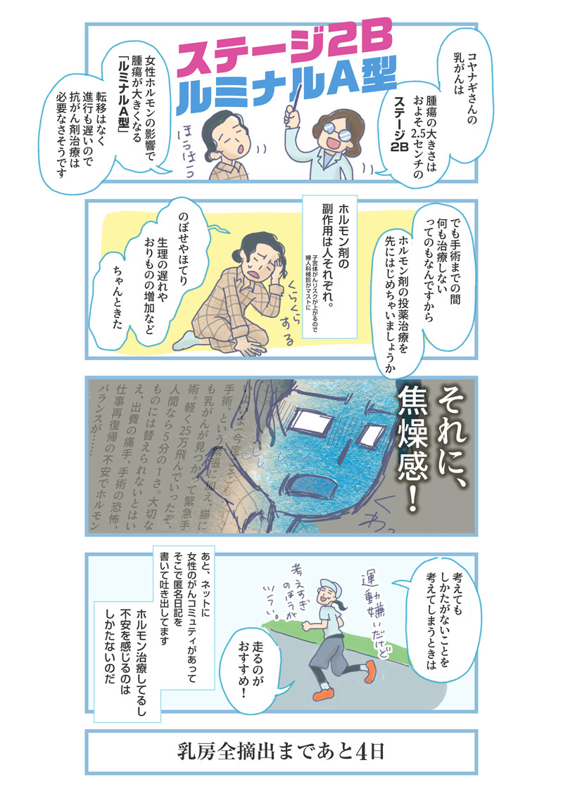 【実録マンガ】おっぱい、グッバイ。「おひとりさまの乳がん体験記」⑥