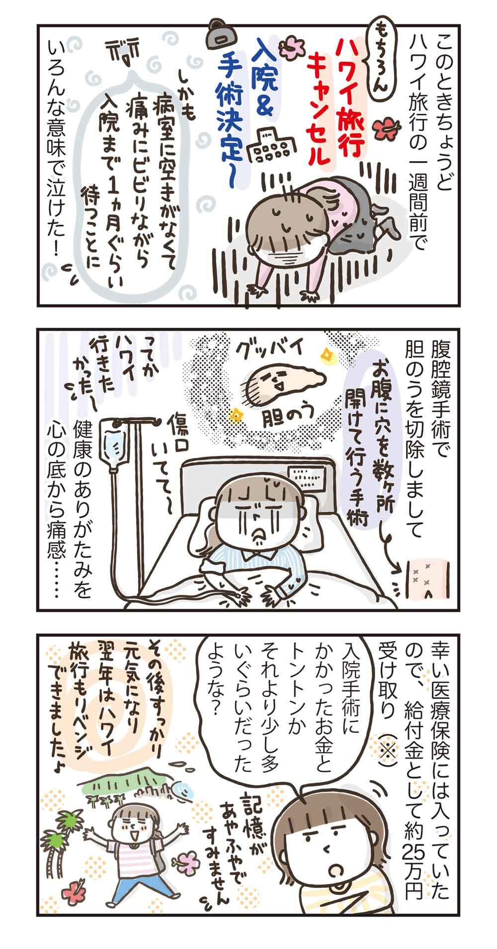 フカザワナオコさんのマンガ2P目。