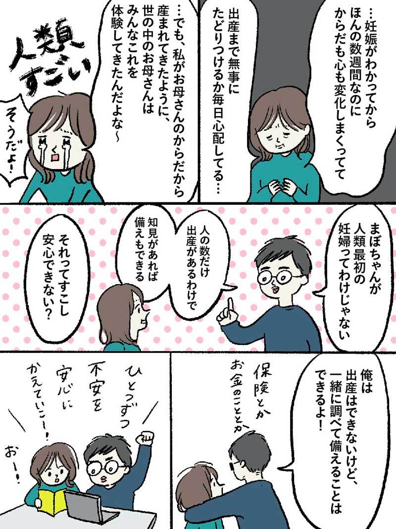 【マンガ＋医師解説】妊娠・出産、心配しすぎ？知って不安を解消しよう。6ページ目。