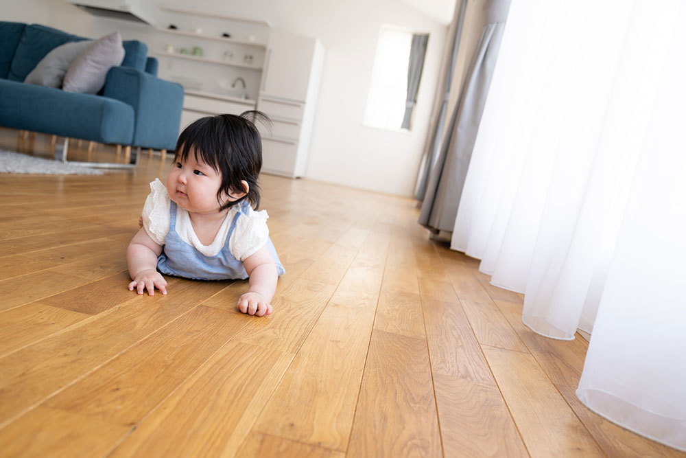 赤ちゃんの運動発達はステップが大事。