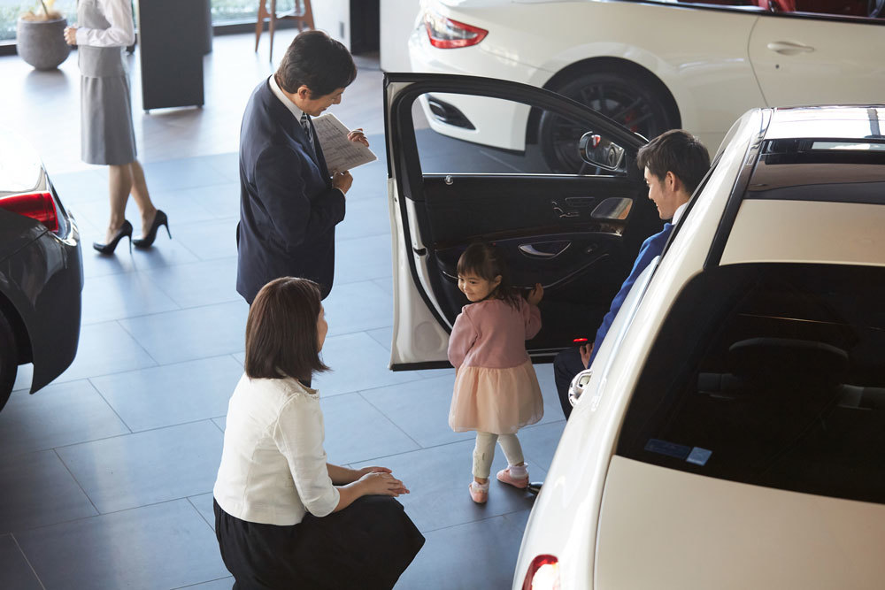 車を購入するまでの流れ。