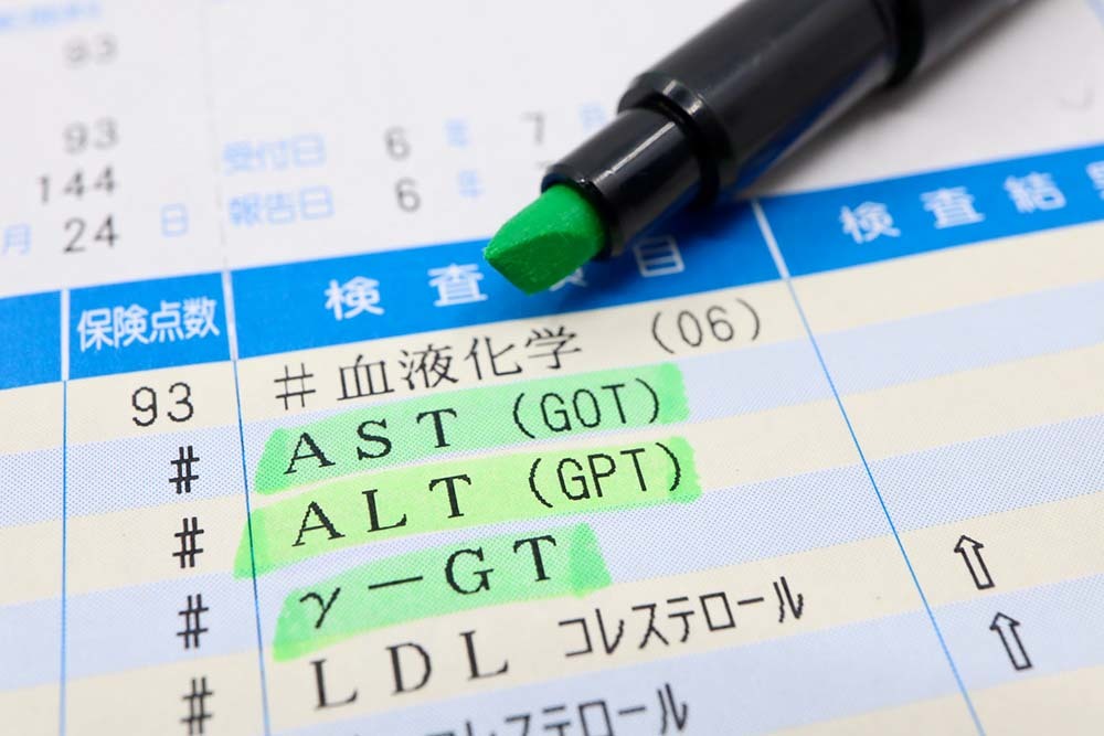 お酒による健康リスク。