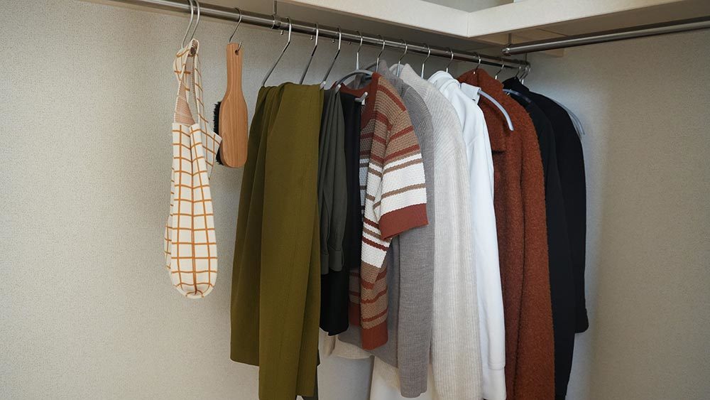 maiさんのクローゼット（本人提供）