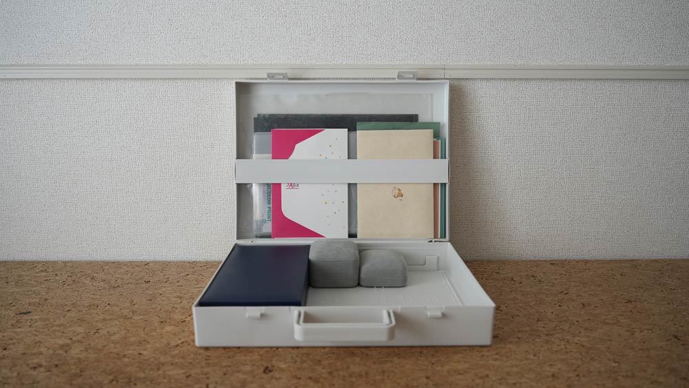 maiさんの「想い出の箱」（本人提供）