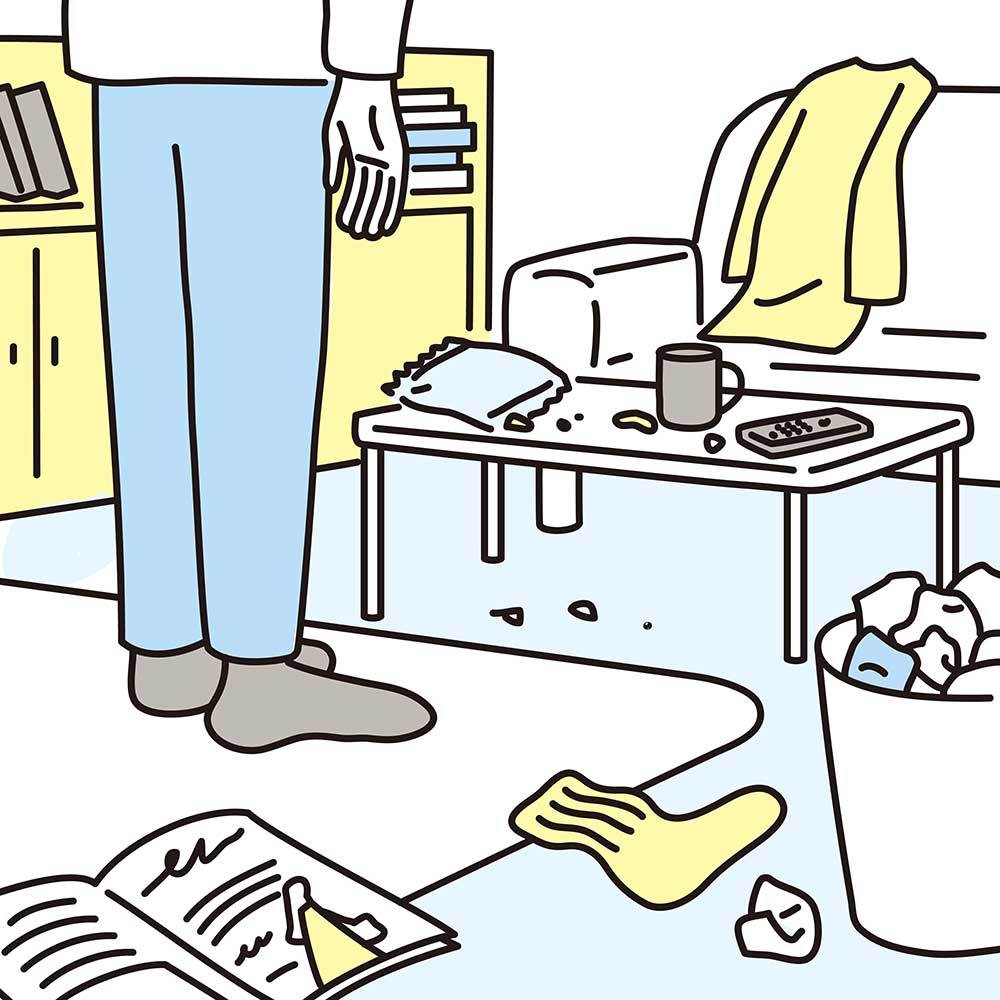 誰でも悩む「部屋が片付けられない」には理由がある！
