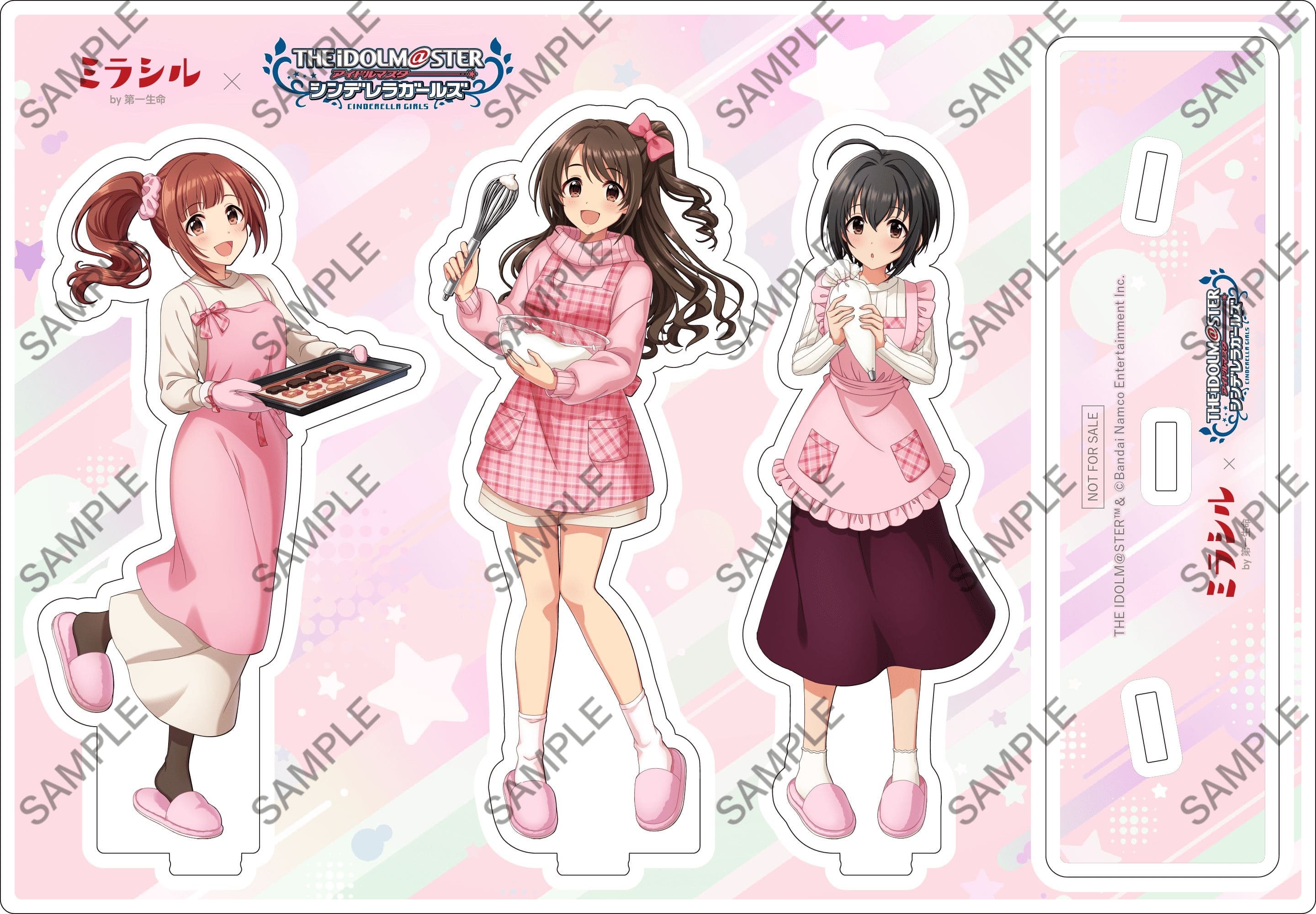 デレマス】ピンクチェックスクールの限定アクリルスタンドが当たる