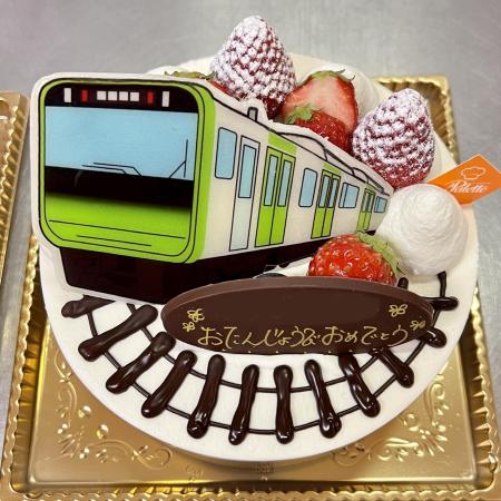 電車ケーキ