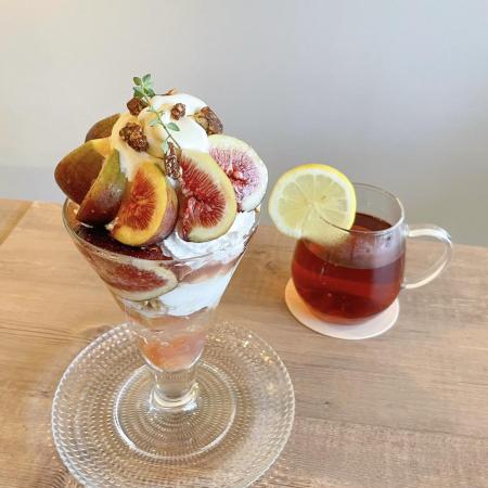 季節のパフェ