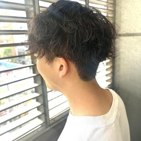 メンズスタイル-ツイストスパイラルパーマ